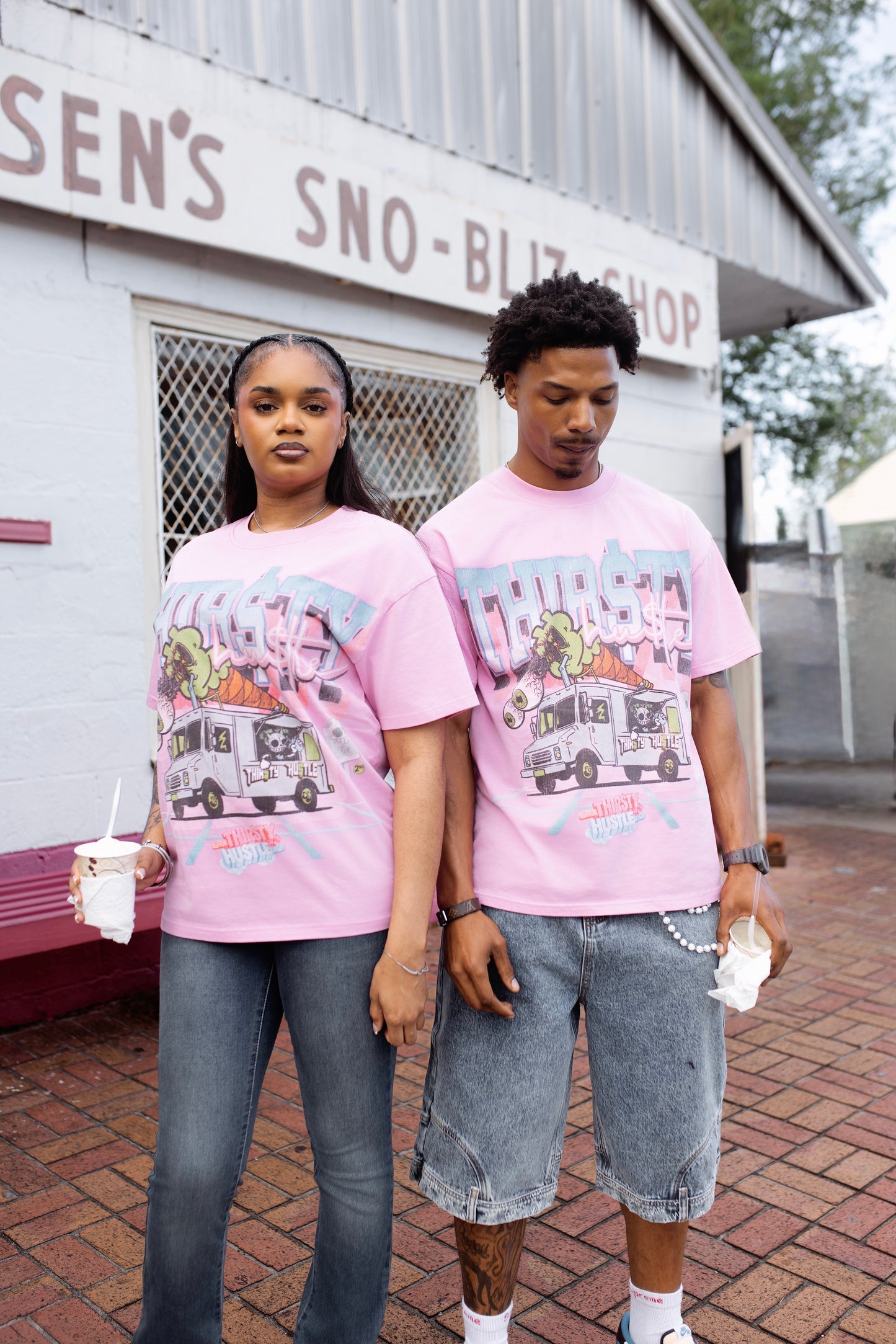 Pink Ice Cream T-Shirt