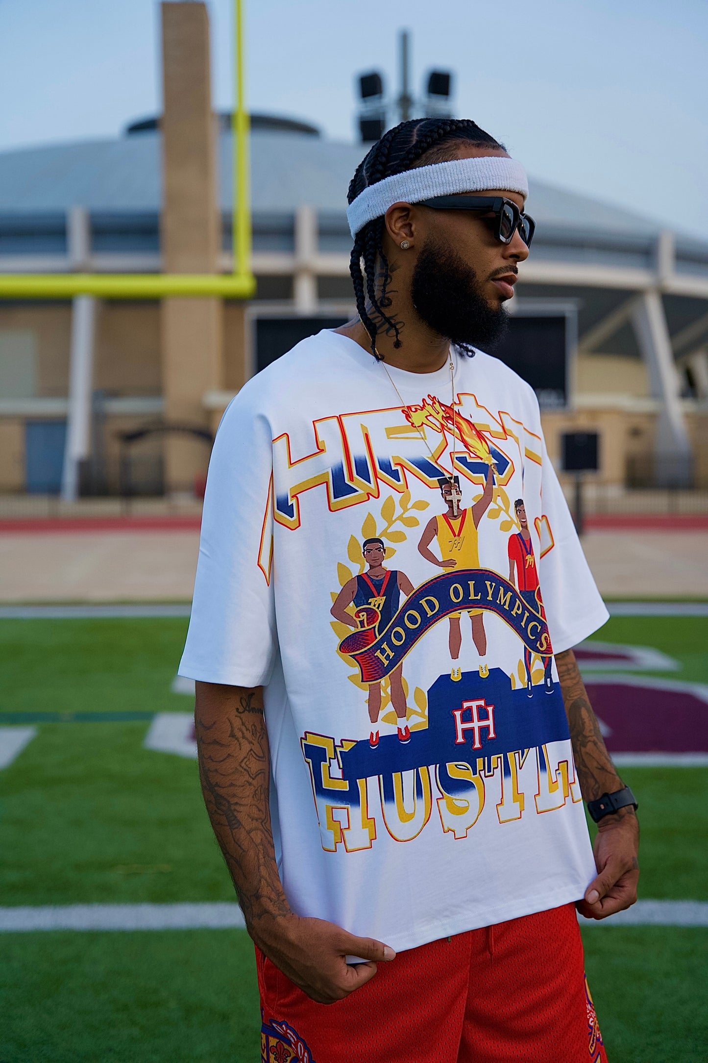 WHITE HOOD OLYMPICS TEE
