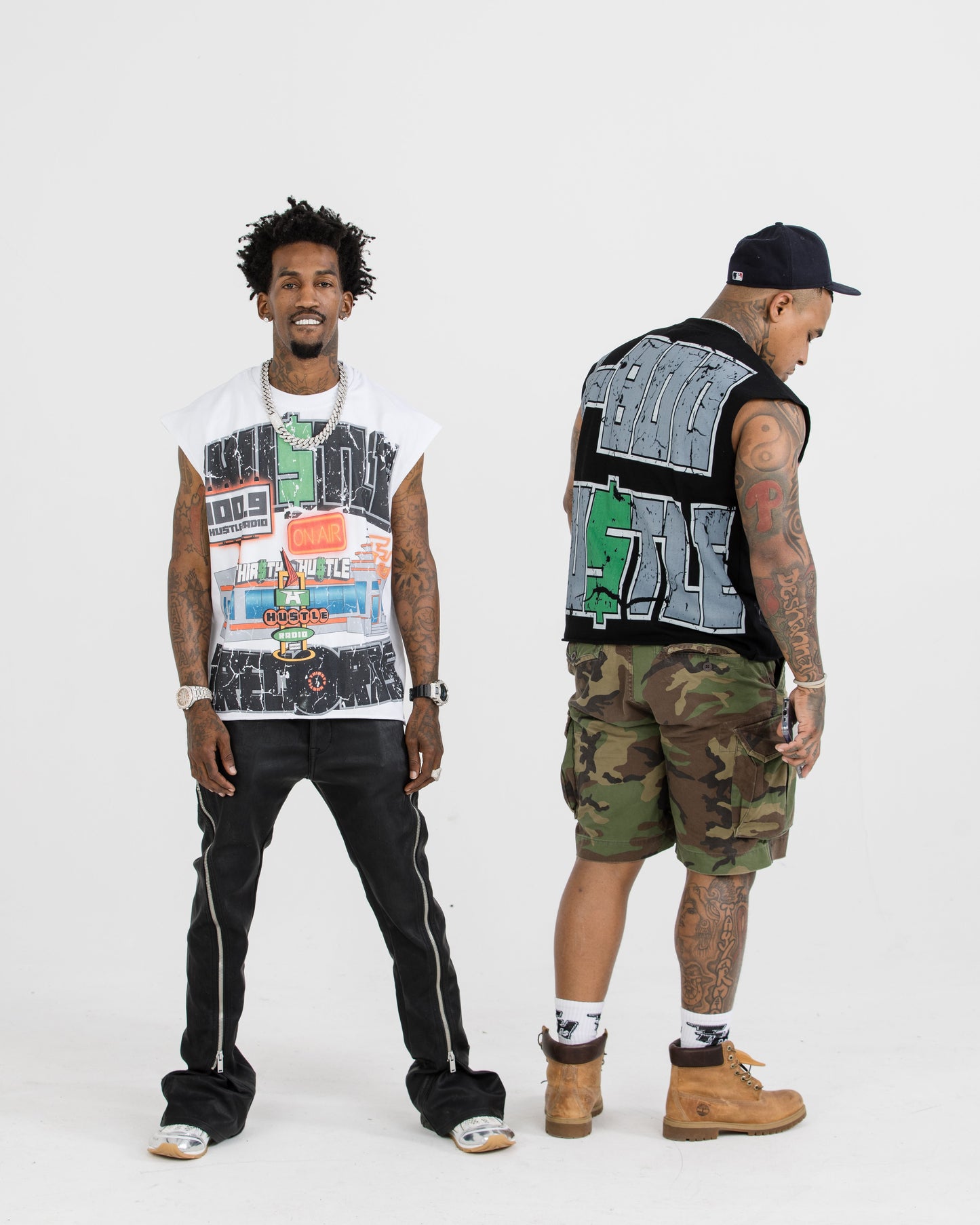 Hu$tle Rec💿rds Sleeveless T-Shirts