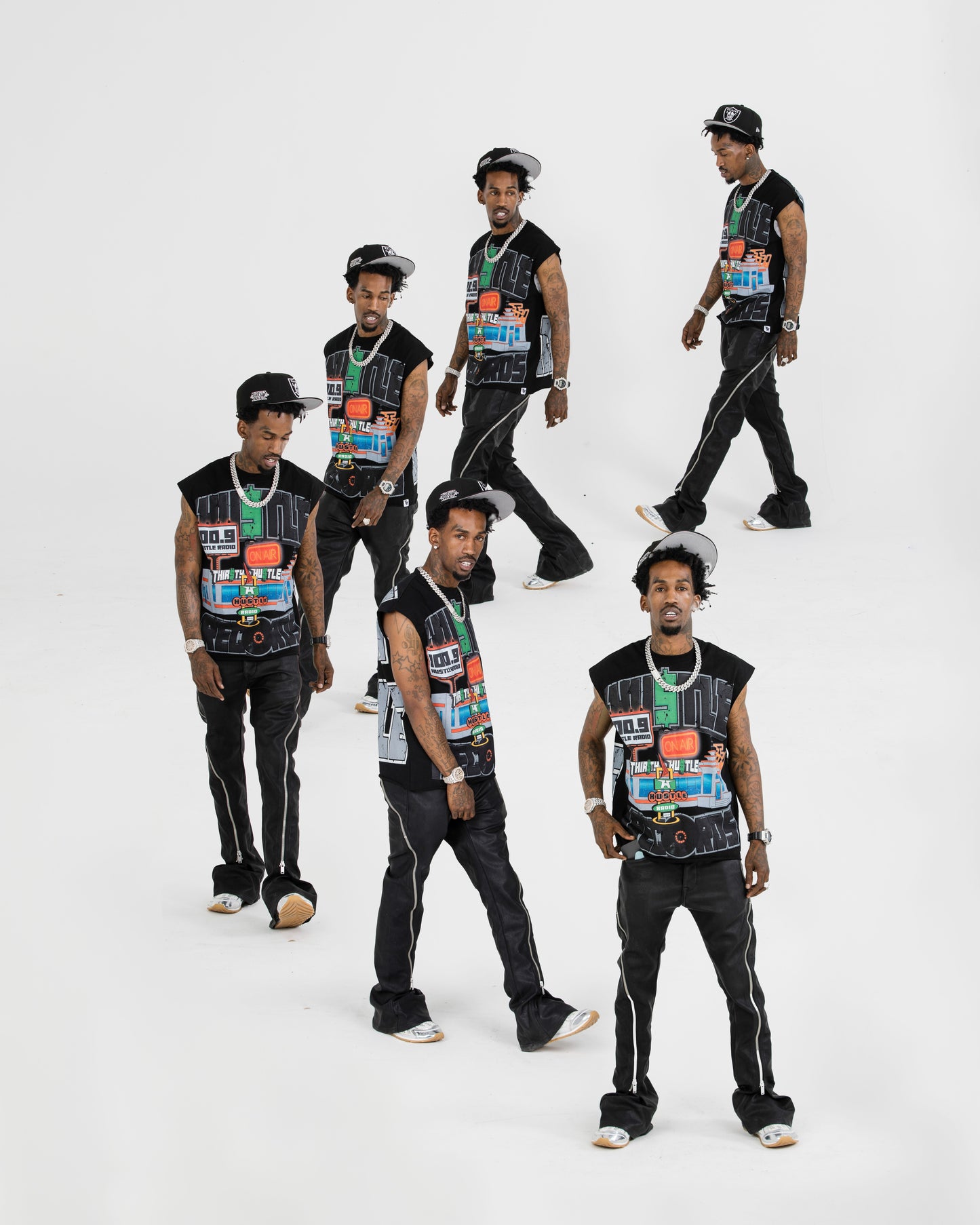 Hu$tle Rec💿rds Sleeveless T-Shirts