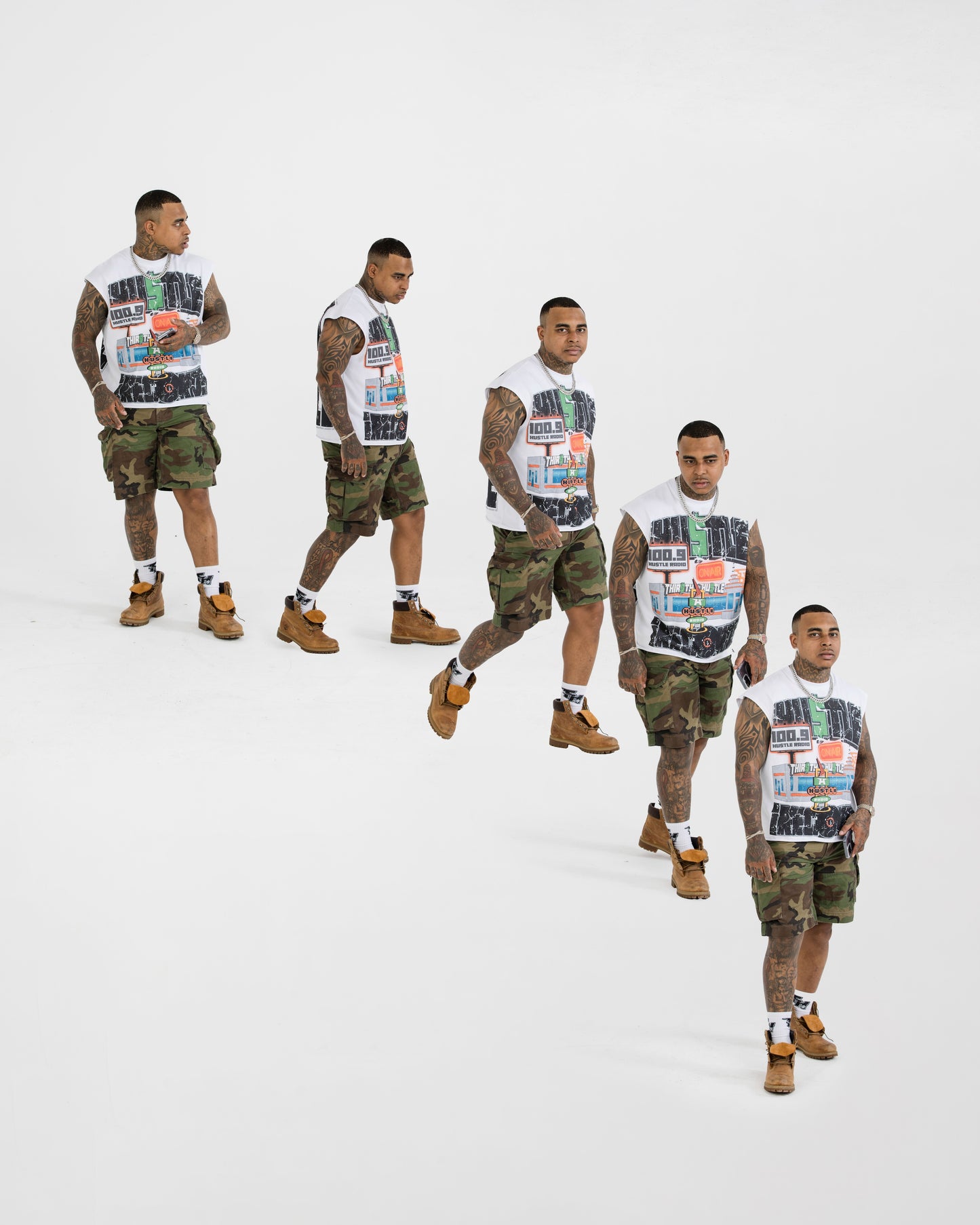 Hu$tle Rec💿rds Sleeveless T-Shirts