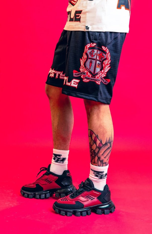 UNIVERSITY MESH SHORTS
