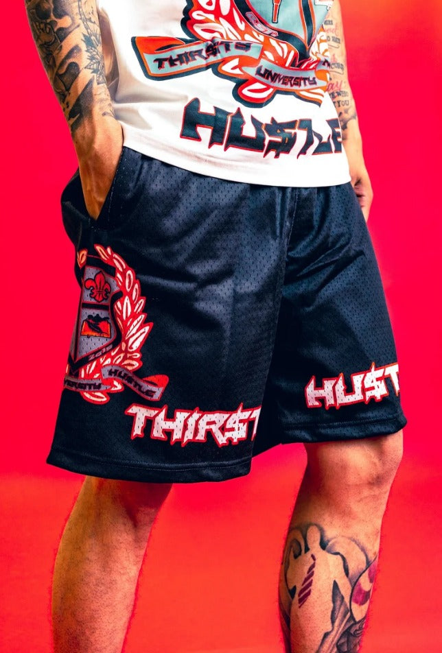 UNIVERSITY MESH SHORTS