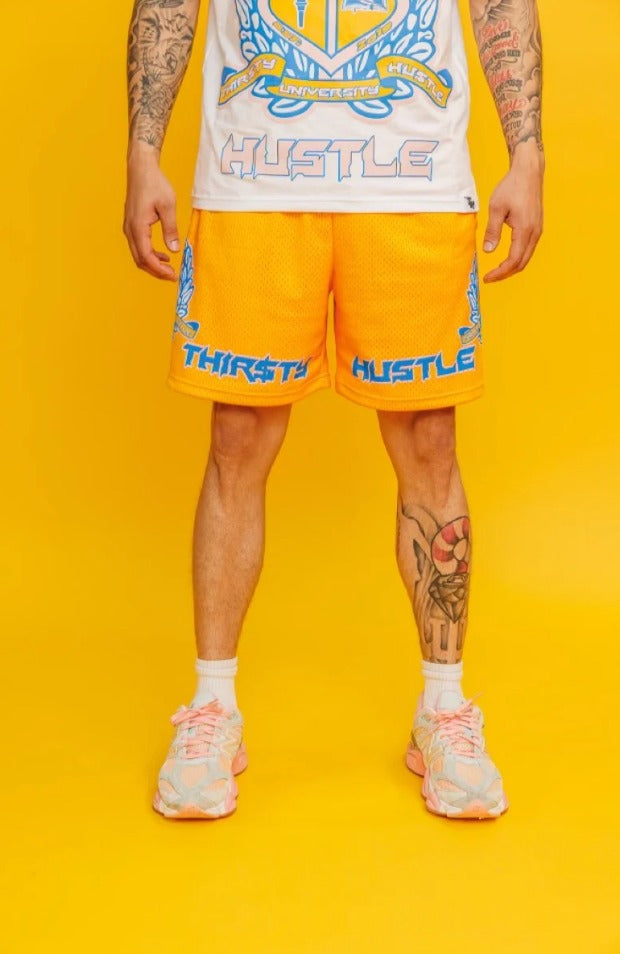 UNIVERSITY MESH SHORTS