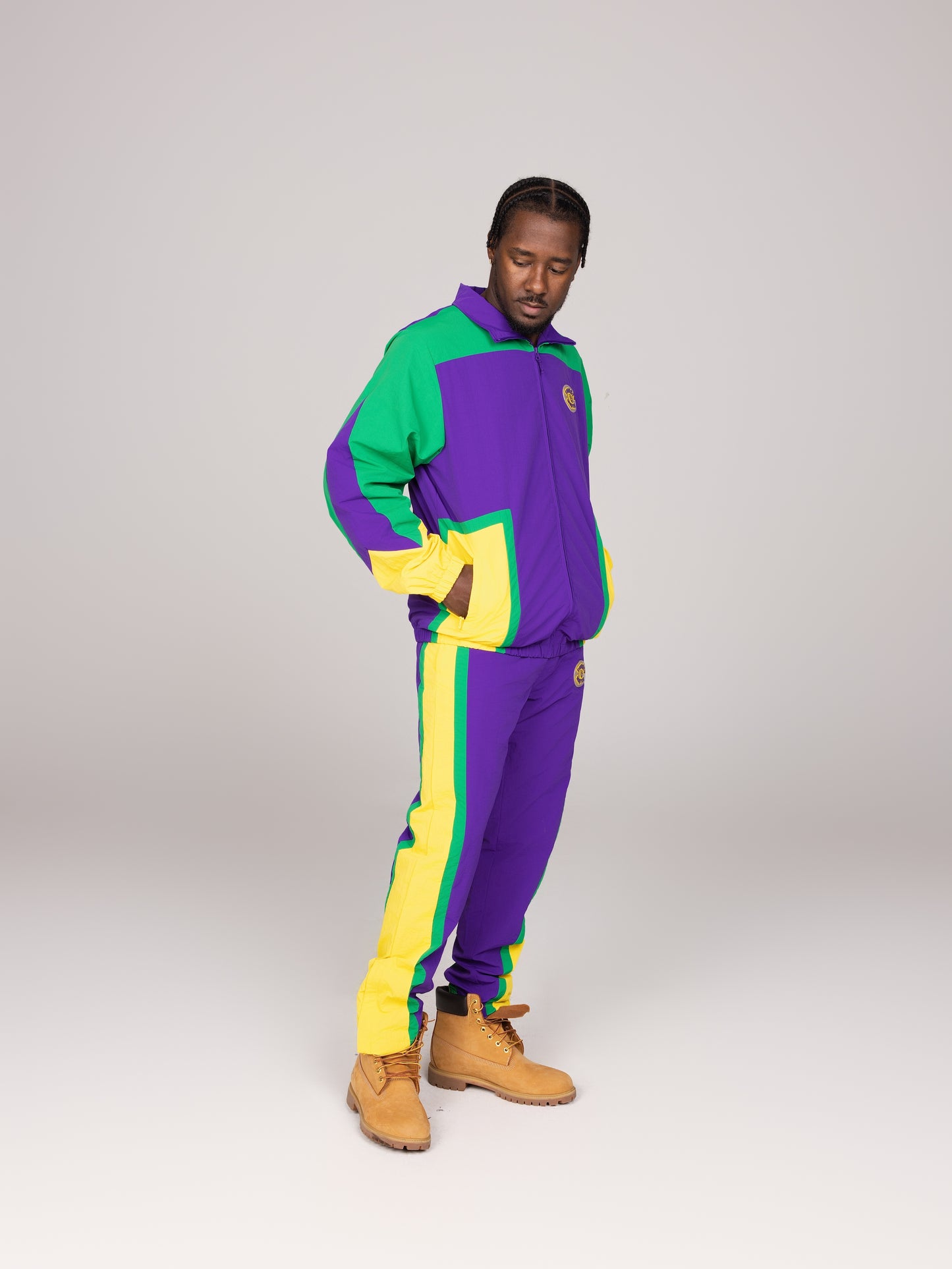 Nylon Mardi Gras Pants