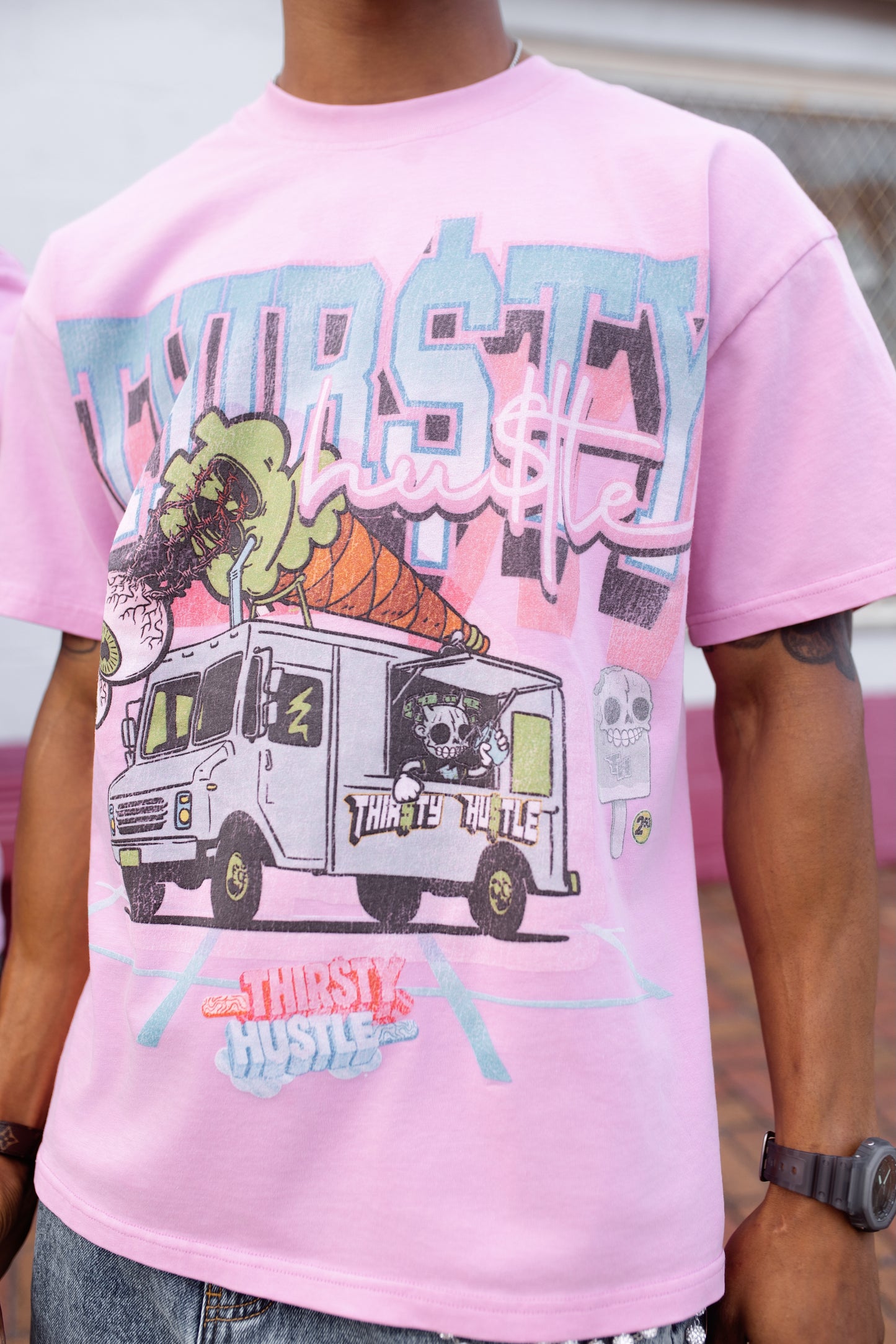Pink Ice Cream T-Shirt