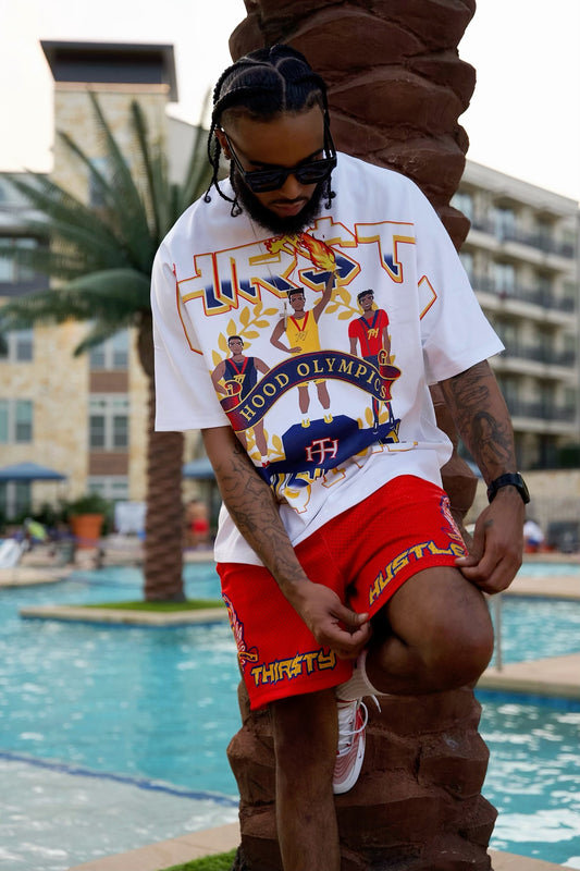 WHITE HOOD OLYMPICS TEE