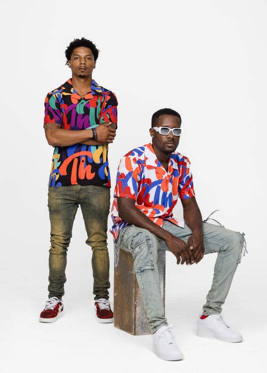 $PIFFY SUMMER BUTTON DOWN SHIRT