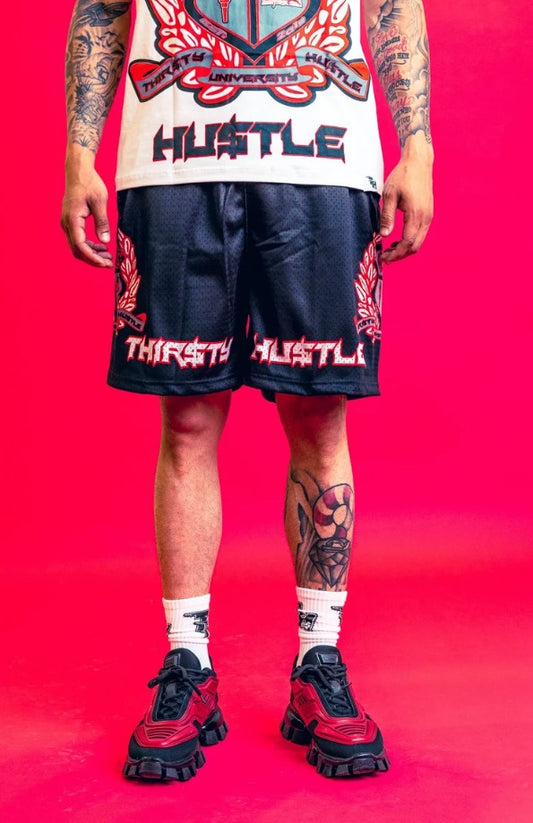 UNIVERSITY MESH SHORTS