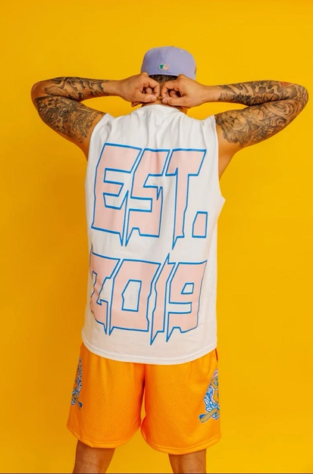 UNIVERSITY SLEEVELESS TEE