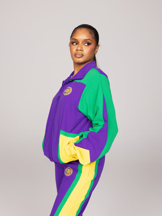 Nylon Mardi Gras Jacket