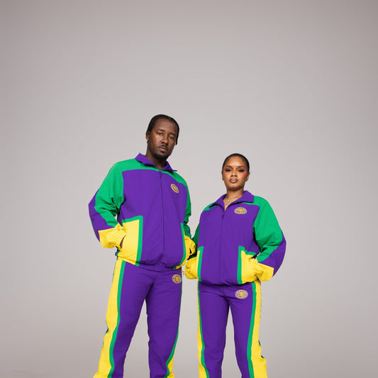 Nylon Mardi Gras Pants