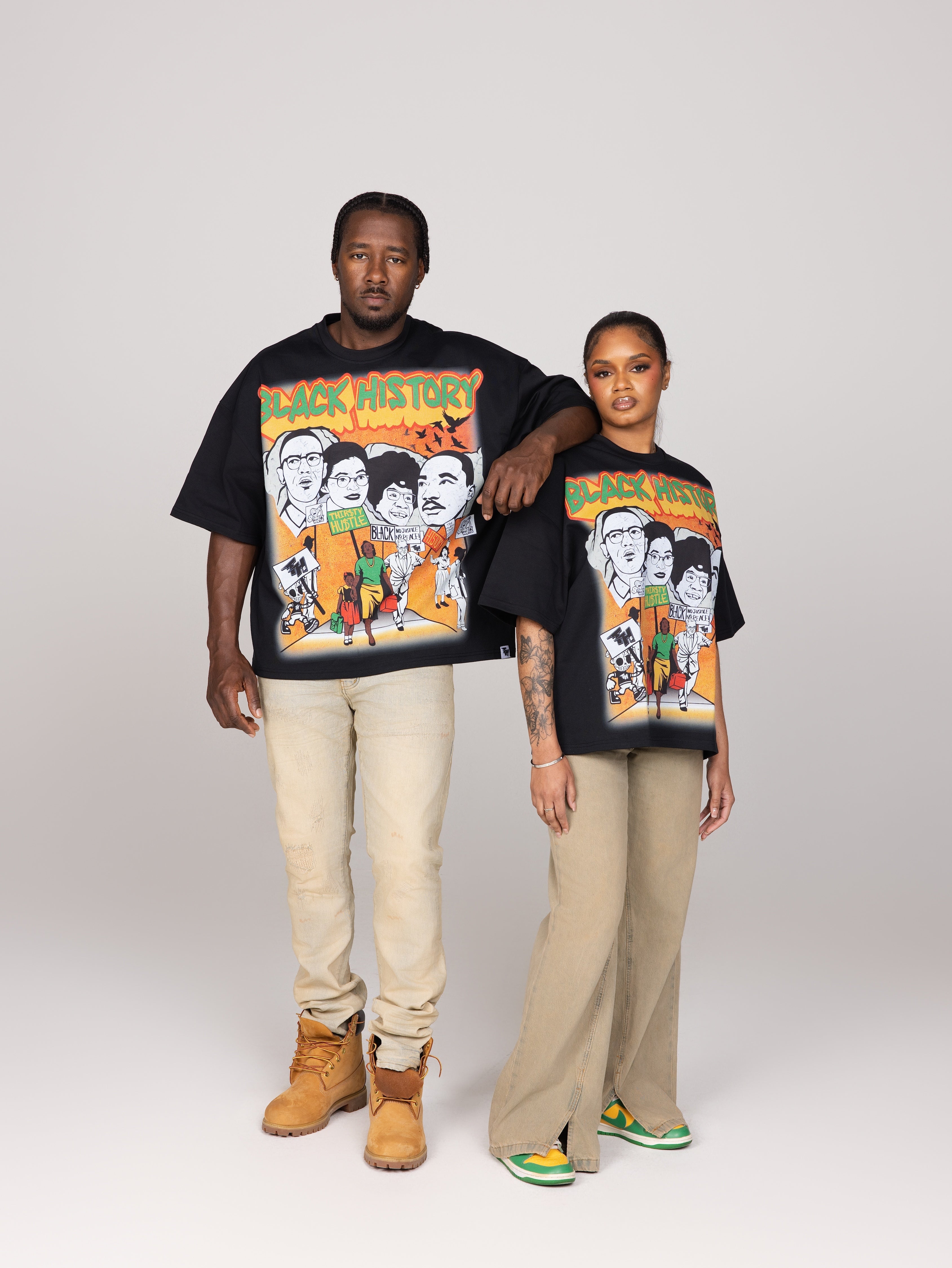 Black History T-Shirt – Thirsty Hustle