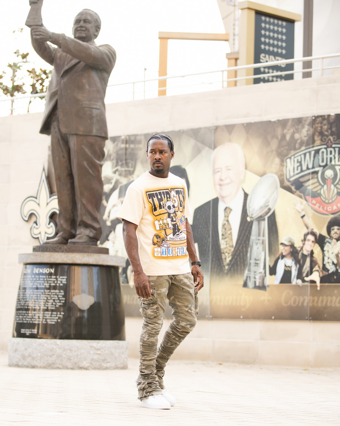 Cream Saints T-Shirt